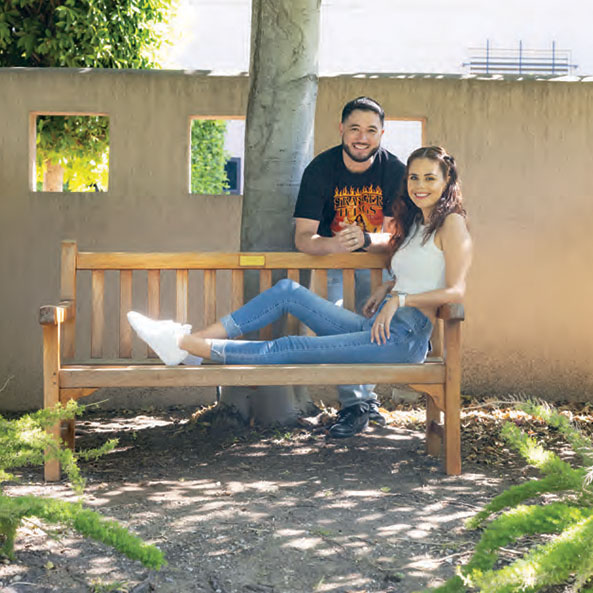 Wendy Sanchez Rodriquez and Jonathan Barba